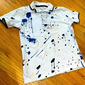 Wonder Nation Blue Splatter T-Shirt